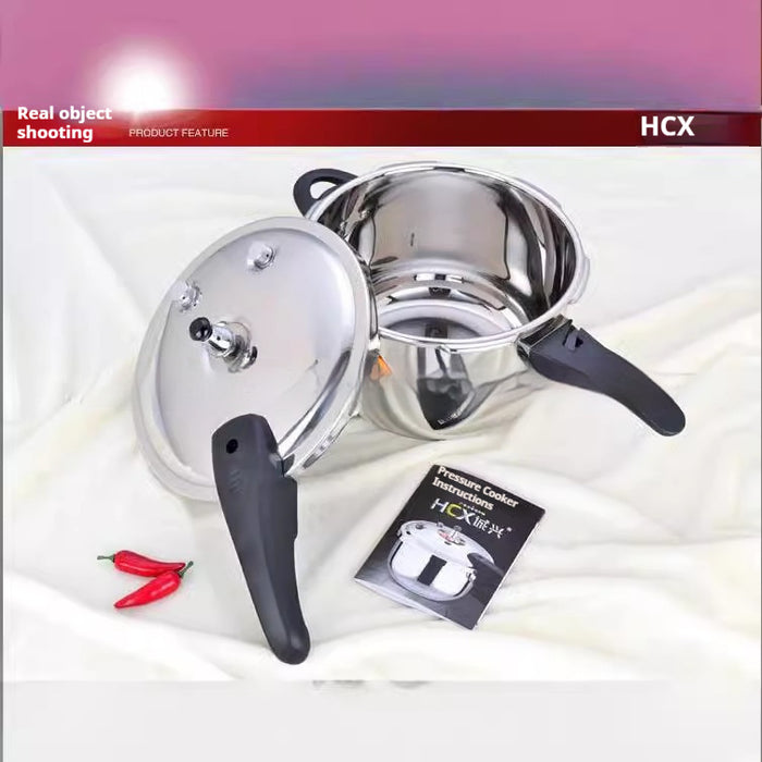 304 Stainless Steel High Pressure Pot For Gas And Induction Cookers