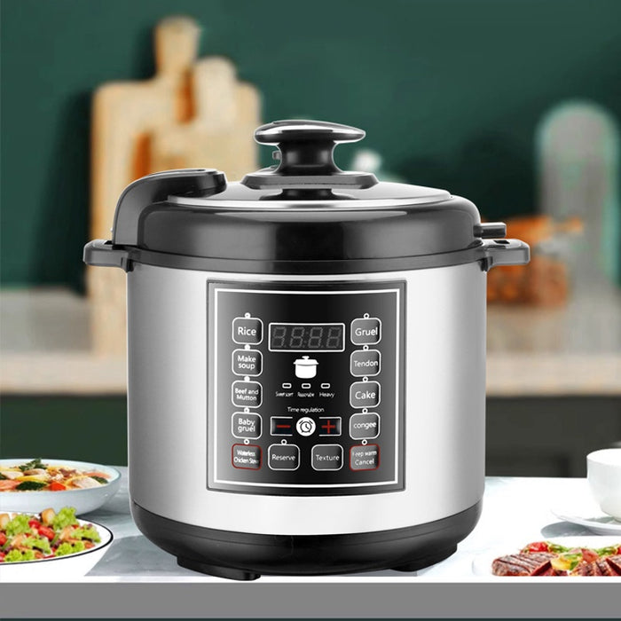 5L Multifunction Intelligent Pressure Rice Cooker With Timer