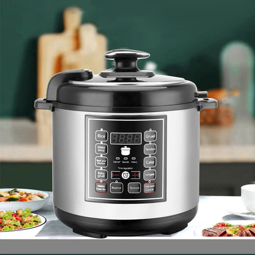 5L Multifunction Intelligent Pressure Rice Cooker With Timer