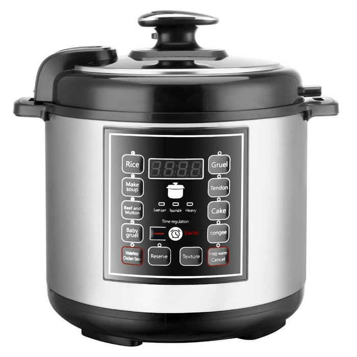 5L Multifunction Intelligent Pressure Rice Cooker With Timer
