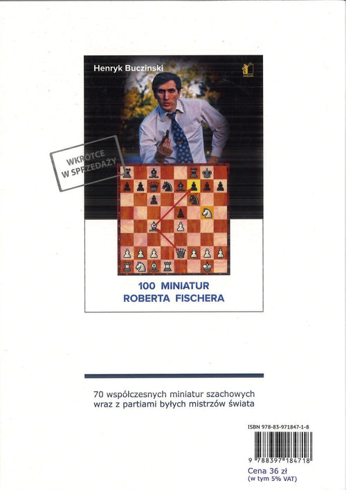70 Współczesnych miniatur szachowych - Henryk Bucziński