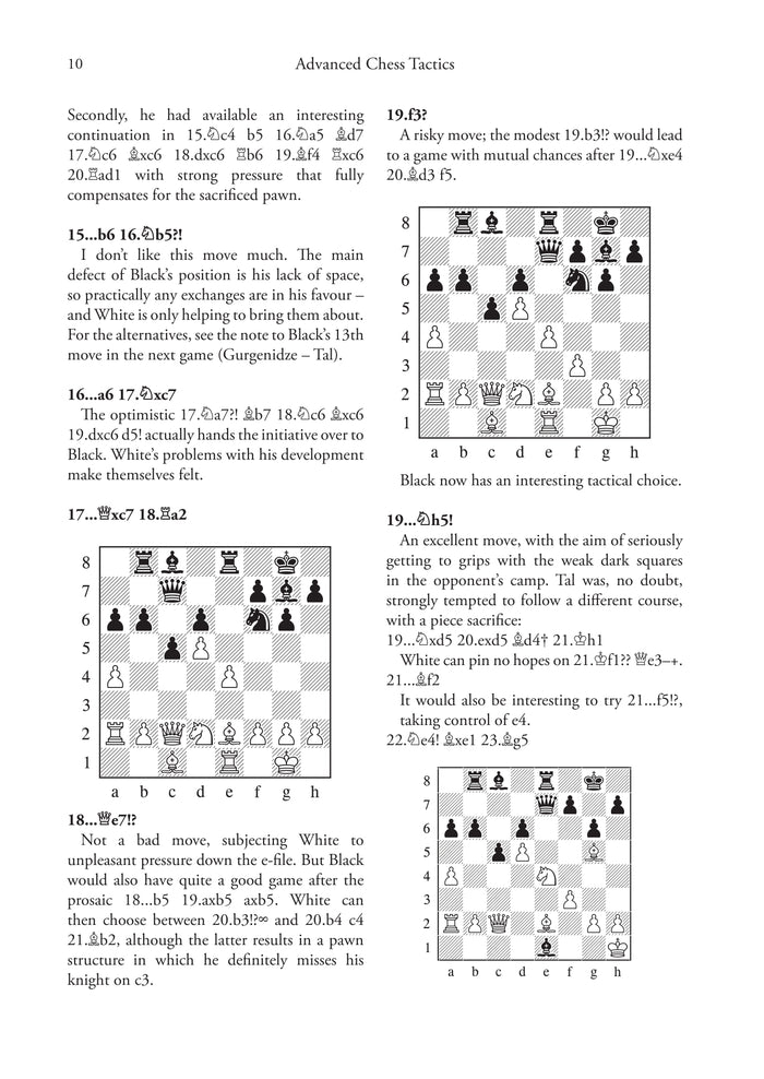 Advanced Chess Tactics - by Lev Psakhis (miękka okładka)