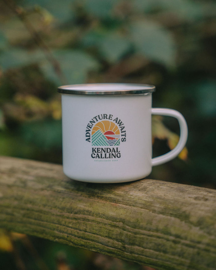 Adventure Awaits | Enamel Mug