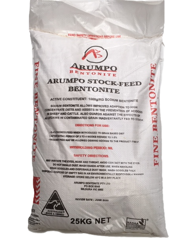 ARUMPO BENTONITE FINE 25KG