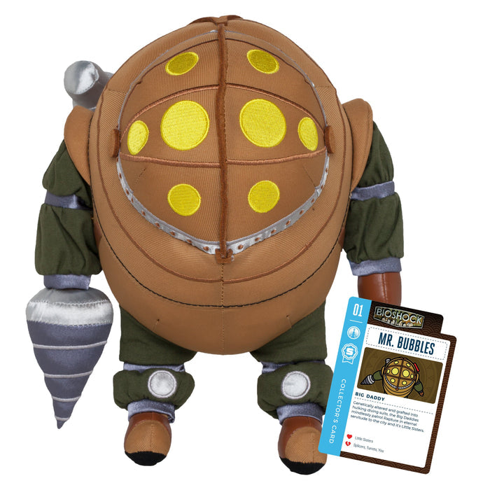 BioShock - 11" Mr. Bubbles Collector's Stuffed Plush Toy With Collector's Card