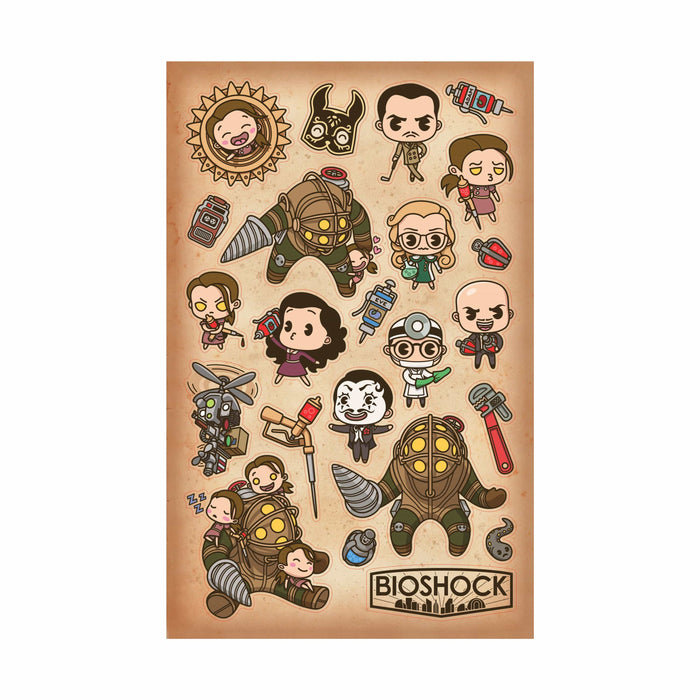 BioShock - Rapture Kiss-Cut Sticker Sheet