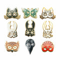 BioShock - Splicer Masquerade Silver & Gold Plated Pin Blind Box