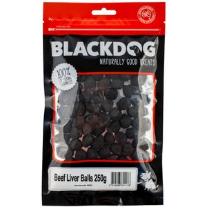 BLACKDOG BEEF LIVER BALLS 250G