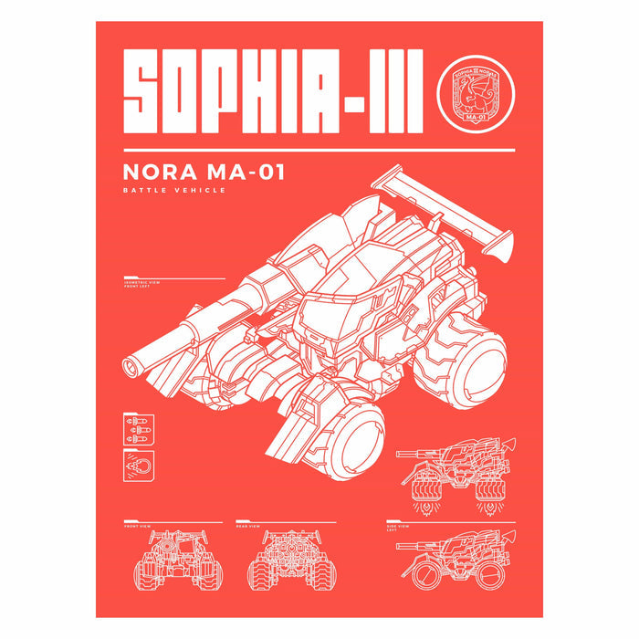 Blaster Master Zero - SOPHIA-III Poster