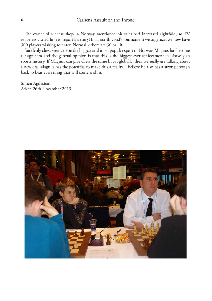 Carlsen's Assault on the Throne by Vassilios Kotronias & Sotiris Logothetis (twarda okładka)