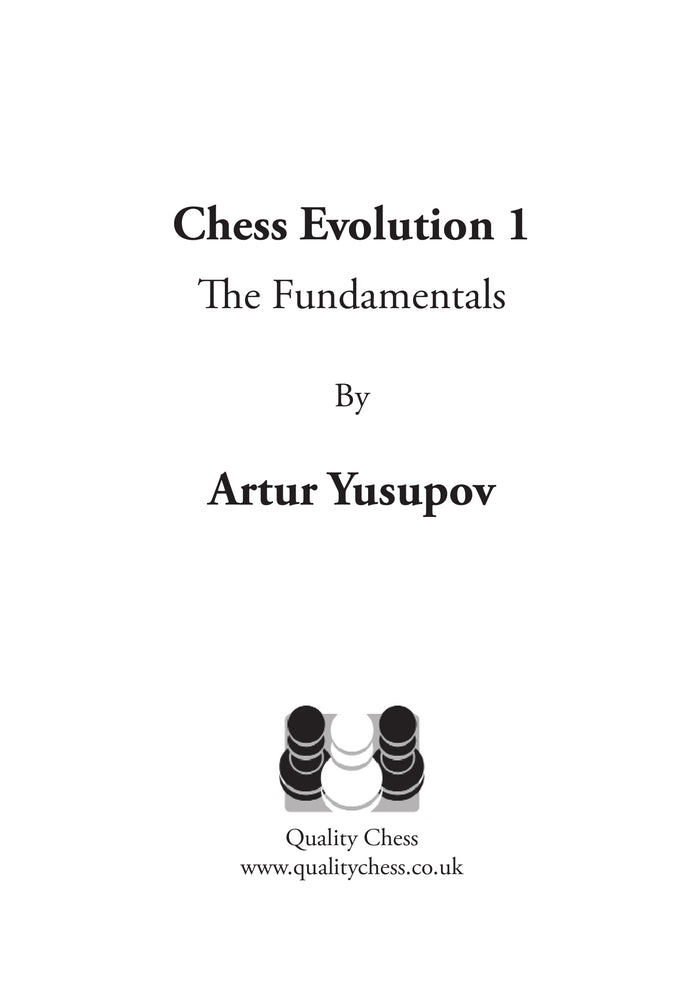 Chess Evolution 1 by Artur Yusupov (twarda okładka)