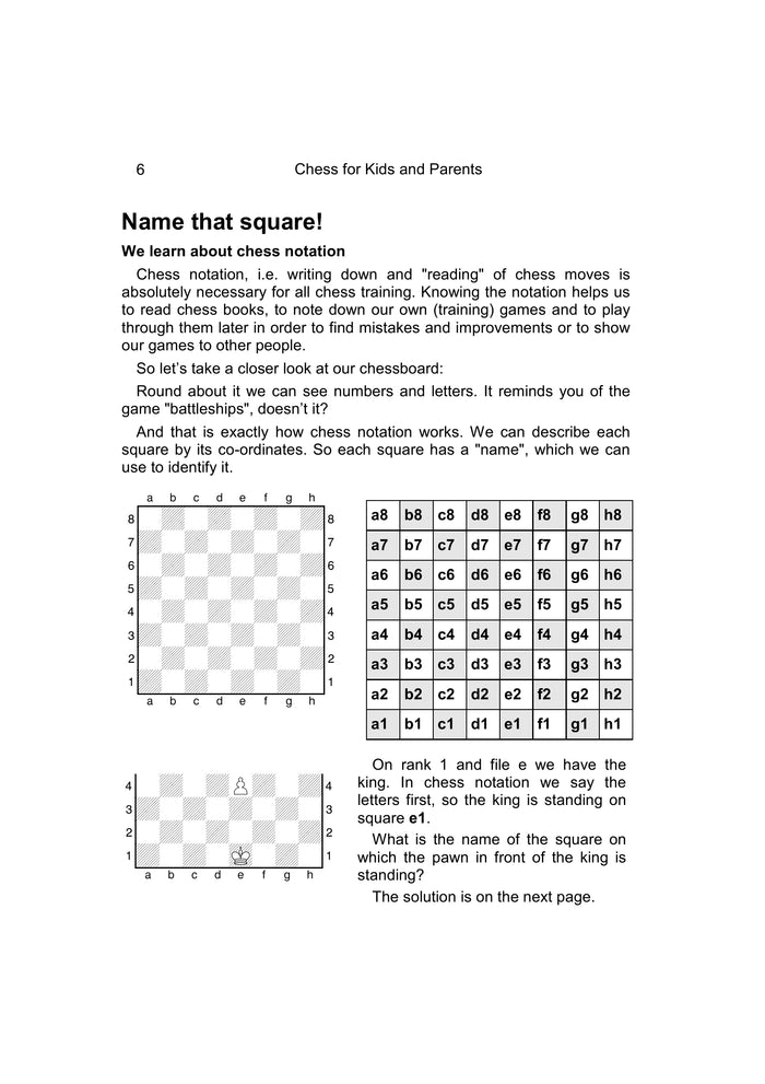 Chess for Kids and Parents by Heinz Brunthaler (miękka okładka)
