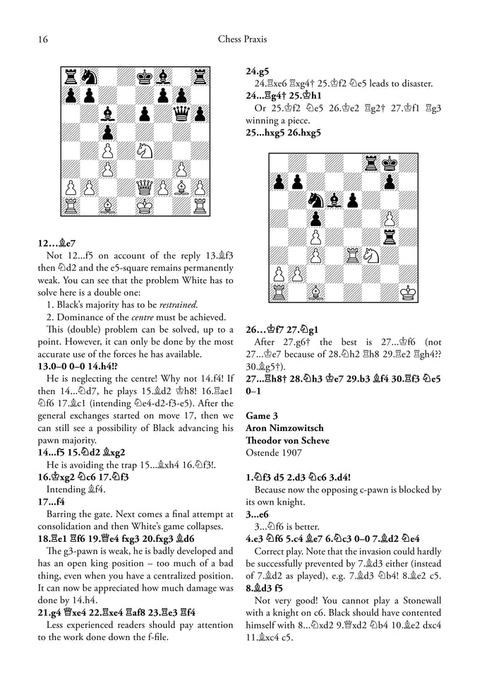 Chess Praxis by Aron Nimzowitsch (miękka okładka)