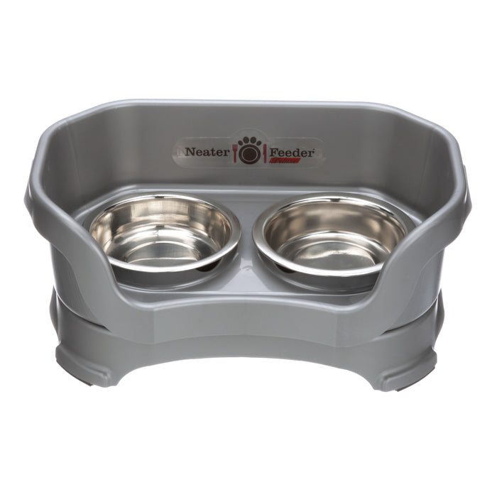 Gunmetal / Cat - Shallow Bowls / No