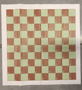 Dwustronna warcabnica magnet. z pionami 81 x 81cm