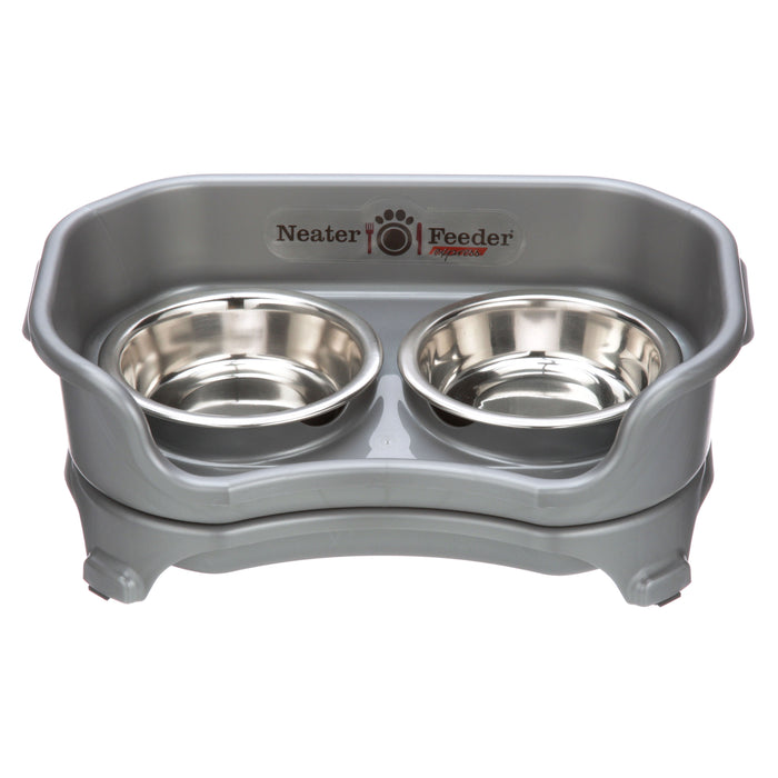 Gunmetal Grey / Cat - Shallow Bowls