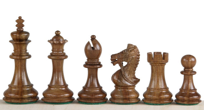 Figury szachowe King's Bridal Akacja/Bukszpan 3,5 cala