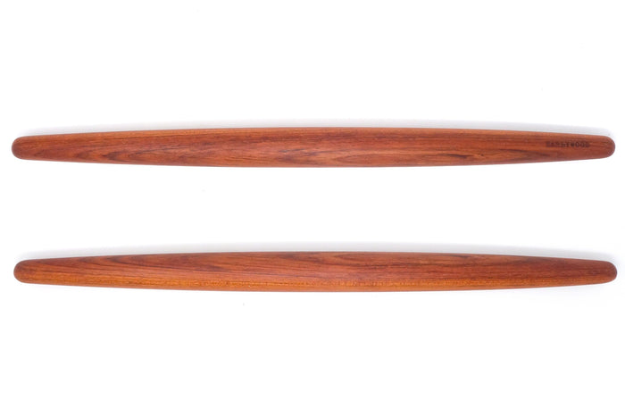 thin wood rolling pin french taper - jatoba Earlywood