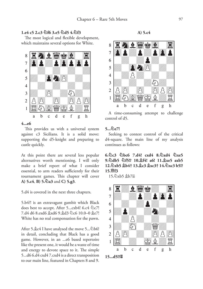 Grandmaster Repertoire 6A - Beating the Anti-Sicilians by Vassilios Kotronias (twarda okładka)