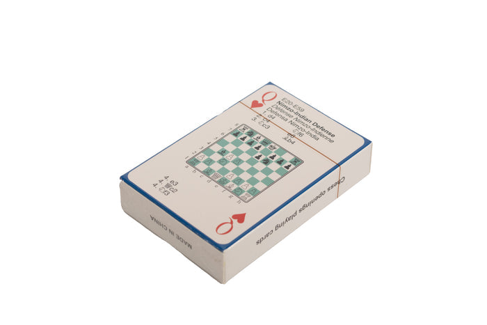 Karty 2 w 1 - klasyczne karty do gry + debiuty szachowe