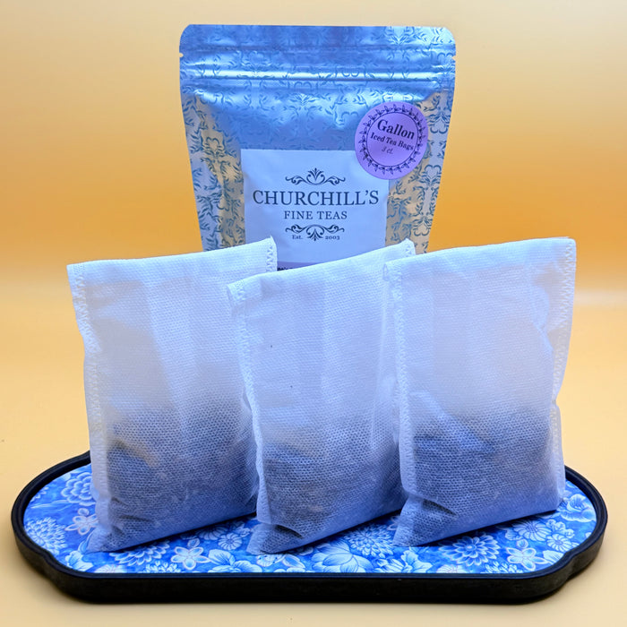 Lemon Drops Decaffeinated Black Tea | 3 Ct. Gallon Iced Tea Bag Pouch