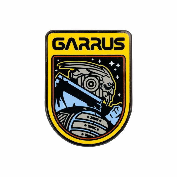 Mass Effect - Garrus Retro Silver Plated Enamel Pin