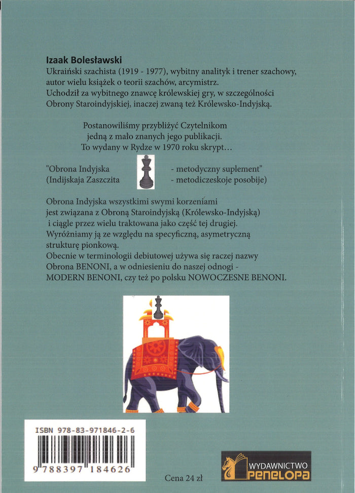 Obrona indyjska (Modern Benoni) według Bolesławskiego - I. Gawle, J. Moraś