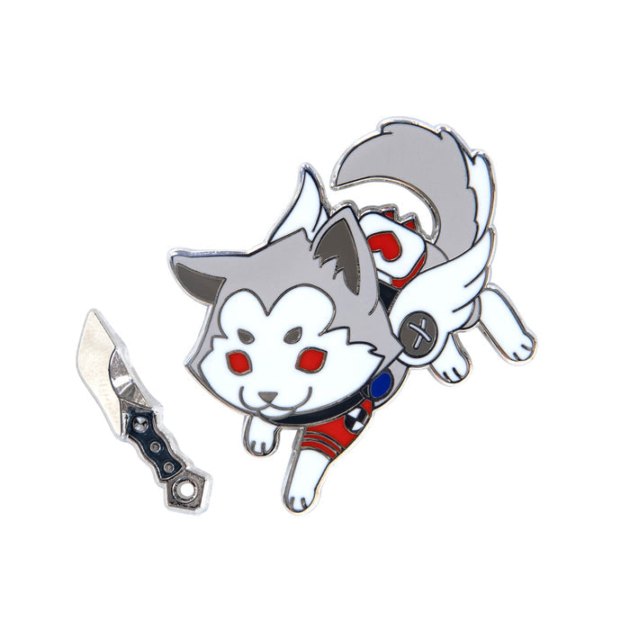 Persona 3 Reload - Koromaru + Dagger Pin Set