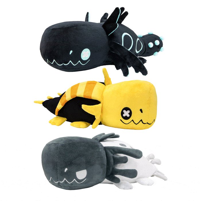 Rain World - Glowing White Lizard Plush