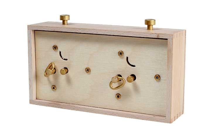 Reloj de madera BHB sin base - pequeño y claro