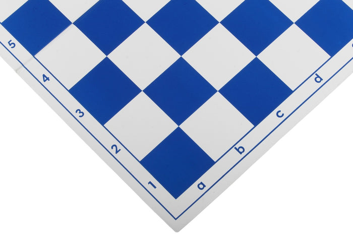 Szachownica plastikowa składana nr 6, biało - niebieska