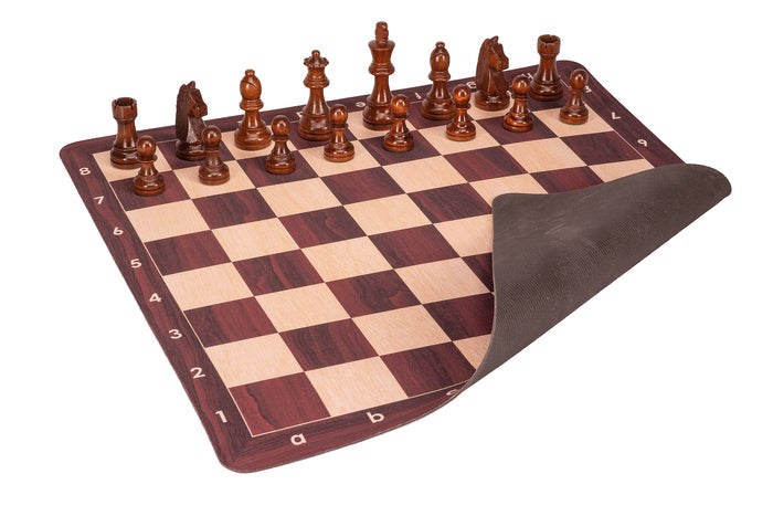 Szachownica zwijana nr 6 (51 cm), antypoślizgowy spód MAHOGANY