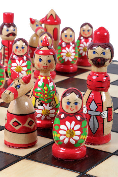 SZACHY BABUSZKI NIEBIESKIE