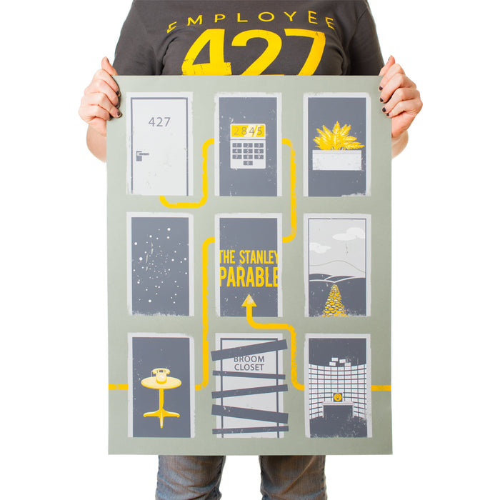 The Stanley Parable - Adventure Line Poster: Limited Edition