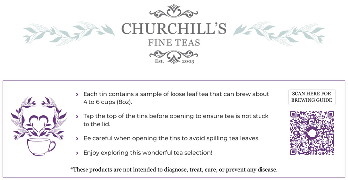 Timeless Collection Spiced Chai Collection 12-Tin Gift Set