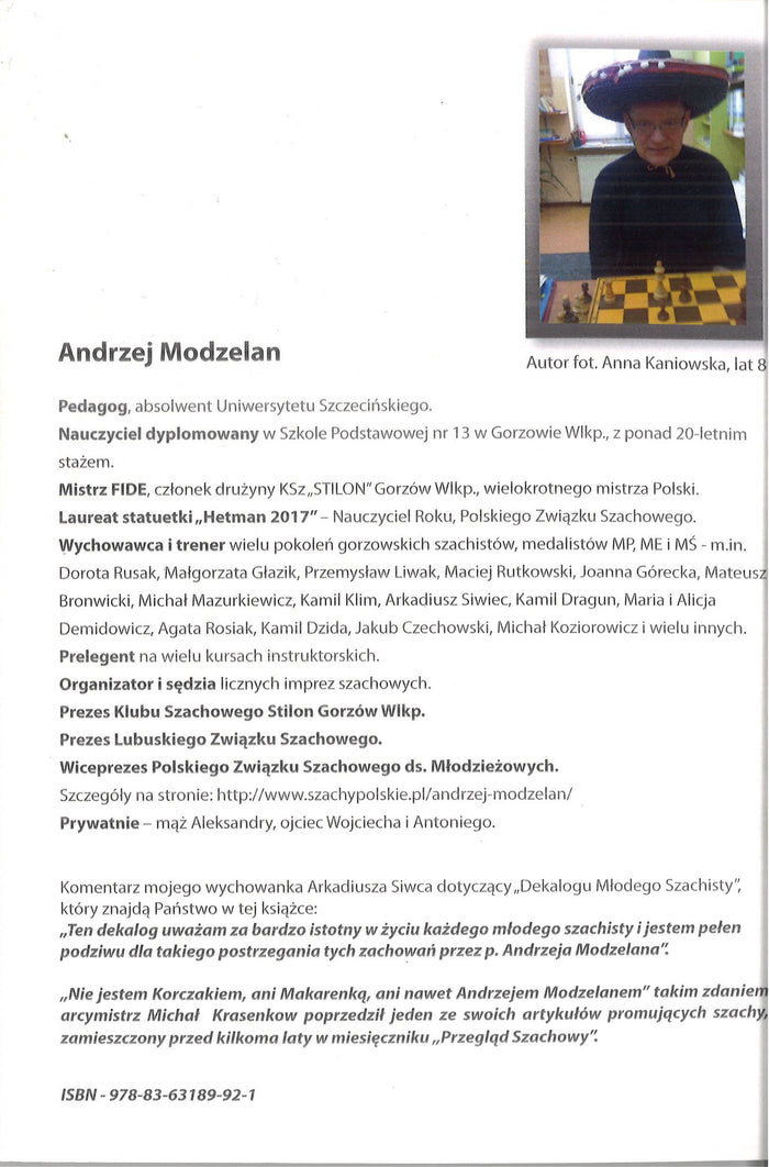 Twoje dziecko i szachy - Andrzej Modzelan