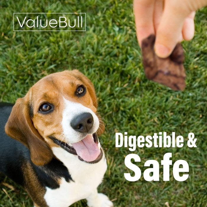 ValueBull Beef Lung Wafers, Premium 4 Pounds - Wafers - 4 Pound