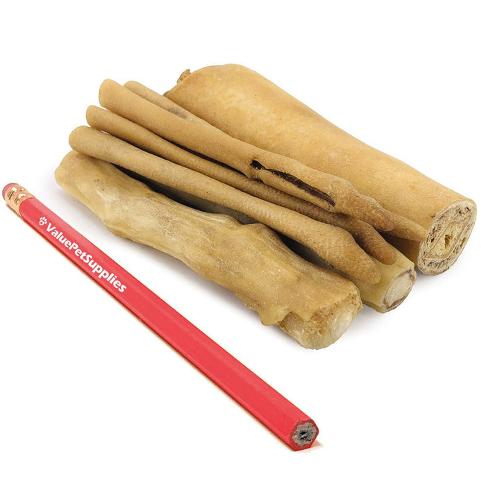 ValueBull Cow Tails, Varied Shape Dog Chews, 5 Pounds Bulk Pack - Tails - 5 Pounds