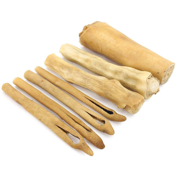 ValueBull Cow Tails, Varied Shape Dog Chews, 5 Pounds Bulk Pack - Tails - 5 Pounds