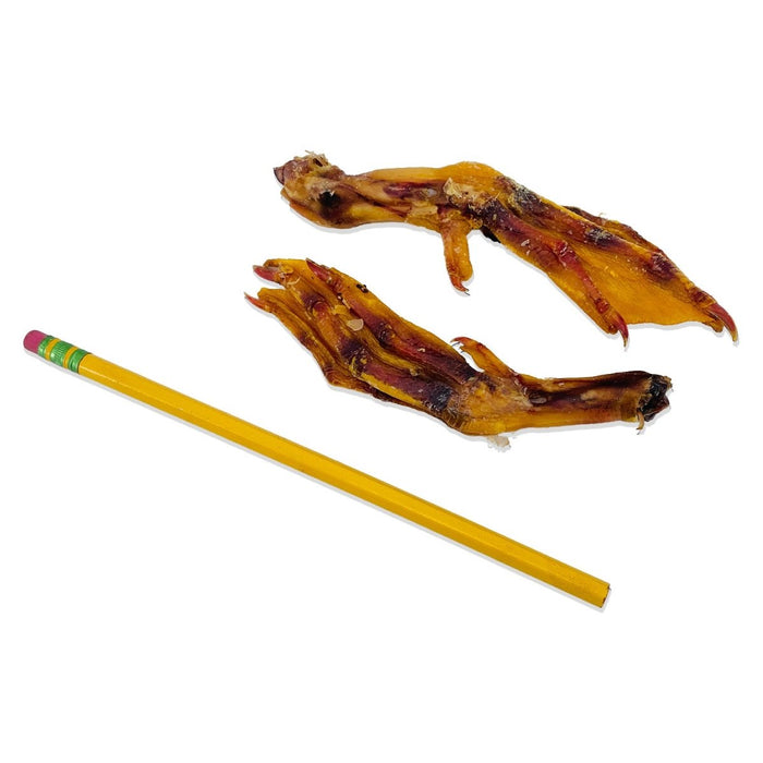 ValueBull Duck Feet for Dogs, 100 Count Bulk Pack - Duck - 100 Feet