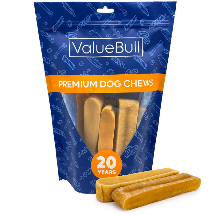 ValueBull Himalayan Yak Cheese Dog Chews, Extra Extra Large, 10 Count - XX-Large - 10 Bars