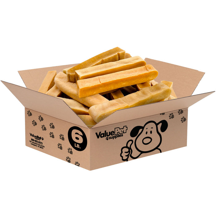 ValueBull Himalayan Yak Cheese Dog Chews, Extra Extra Large, 6 Pound Bulk Pack