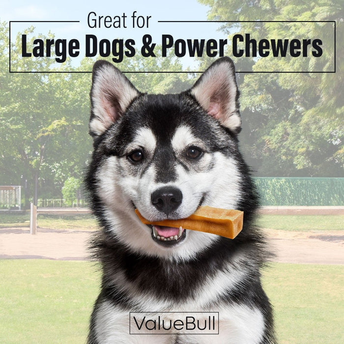 ValueBull Himalayan Yak Cheese Dog Chews, Extra Large, 10 Pound Bulk Pack - X-Large - 10 LB