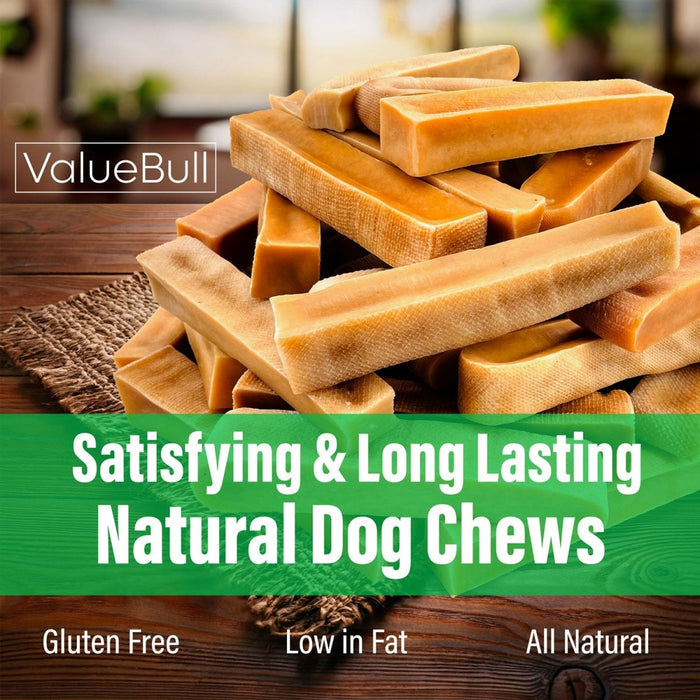 ValueBull Himalayan Yak Cheese Dog Chews, Extra Large, 10 Pound Bulk Pack - X-Large - 10 LB