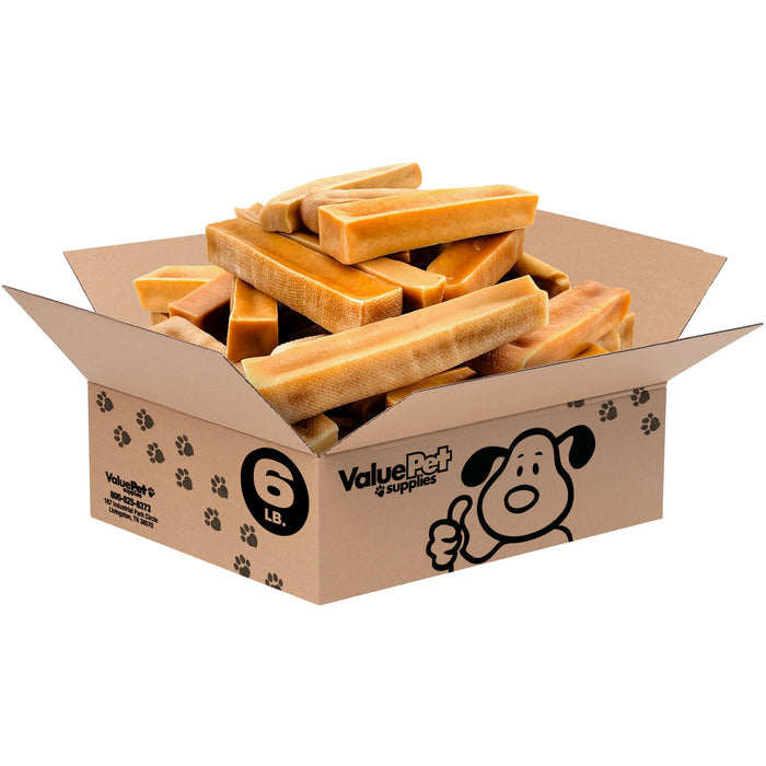 ValueBull Himalayan Yak Cheese Dog Chews, Extra Large, 6 Pound Bulk Pack - X-Large - 6 LB