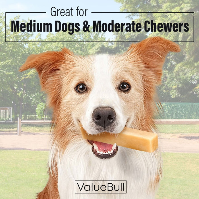 ValueBull Himalayan Yak Cheese Dog Chews, Medium, 10 ct - Medium - 10 Bars