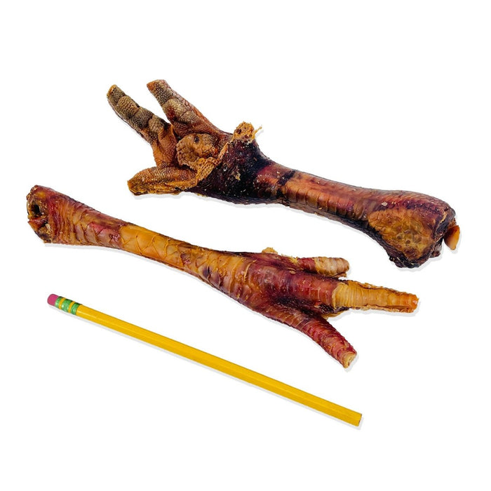 ValueBull Turkey Feet Dog Chews, 5 Count - Turkey - 5 Feet