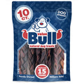 ValueBull USA Beef Collagen Braids for Dogs, 6 Inch Thin Chews, 10 Count