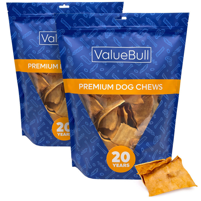 ValueBull USA Beef Collagen Chips Dog Chews, Chicken Flavor, 2 Pound - Chicken - 2 Pound