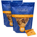 ValueBull USA Beef Collagen Chips Dog Chews, Chicken Flavor, 2 Pound - Chicken - 2 Pound